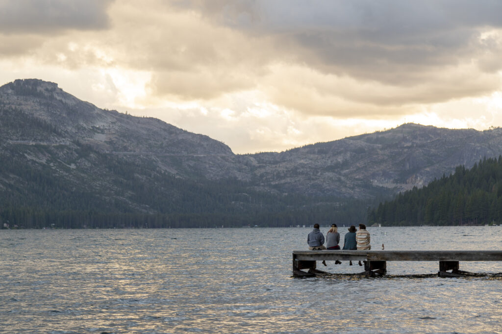 Family at Donner Lake