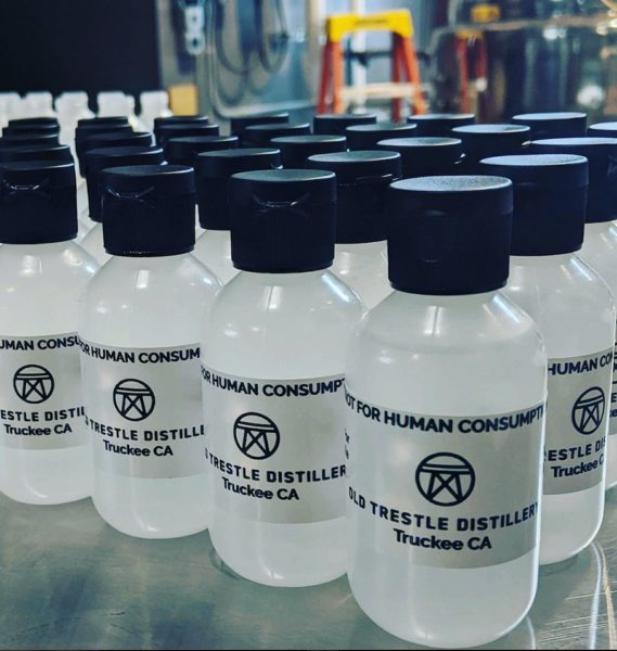 Hand Sanitizer from Old Trestle Distillery