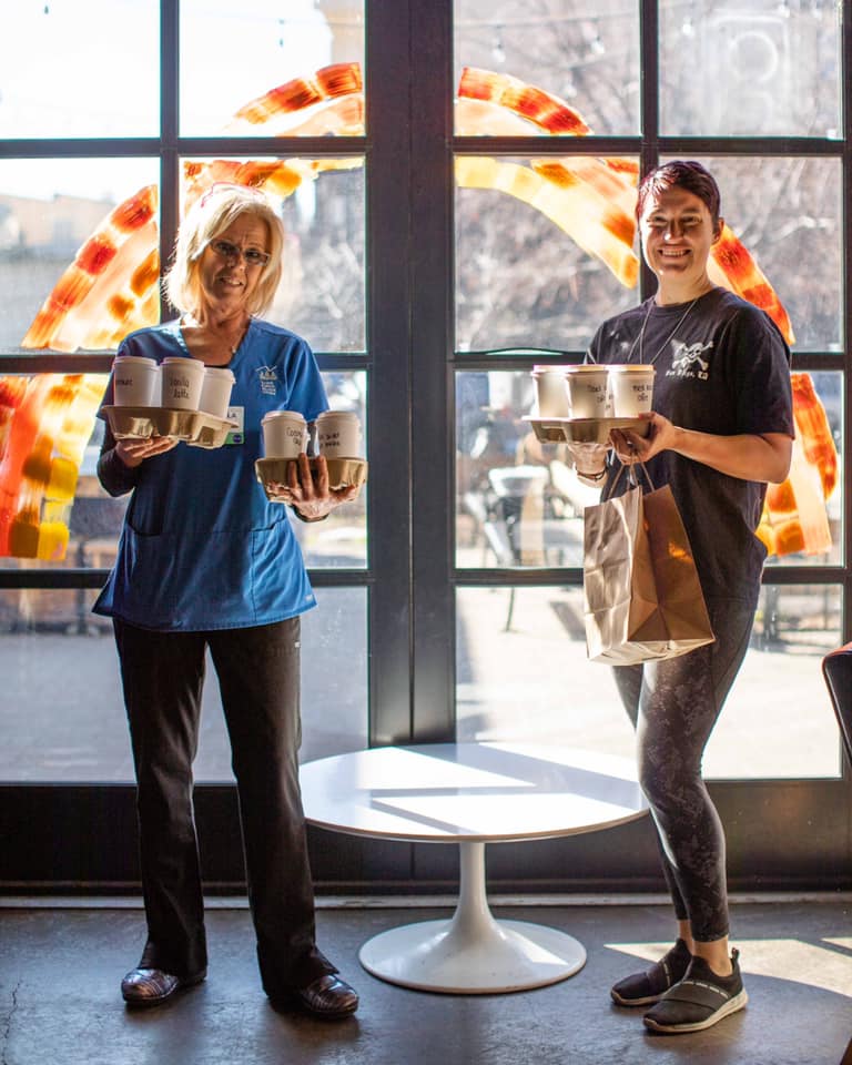 Coffebar Truckee Feeding the Frontlines