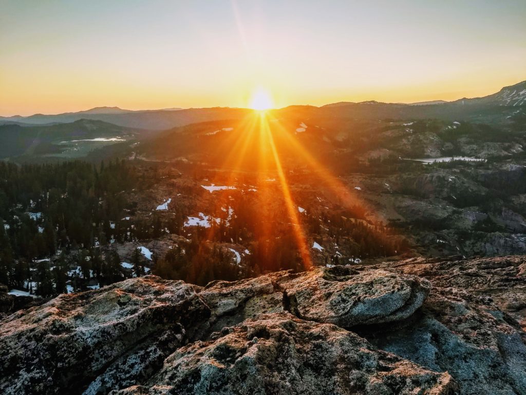 Truckee sunset