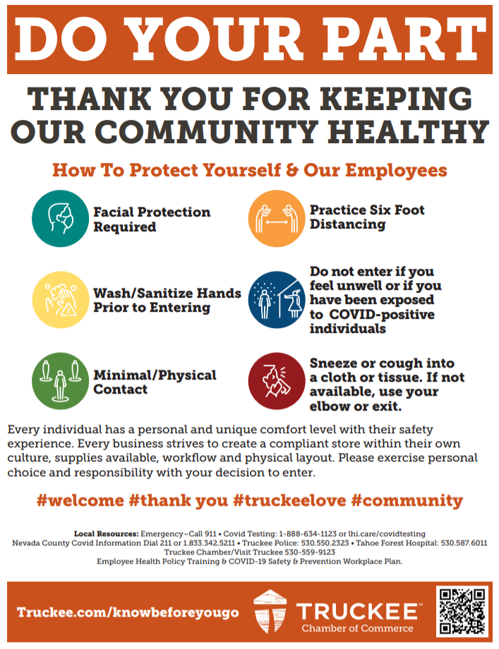 Do Your Part, Keep Truckee Healthy