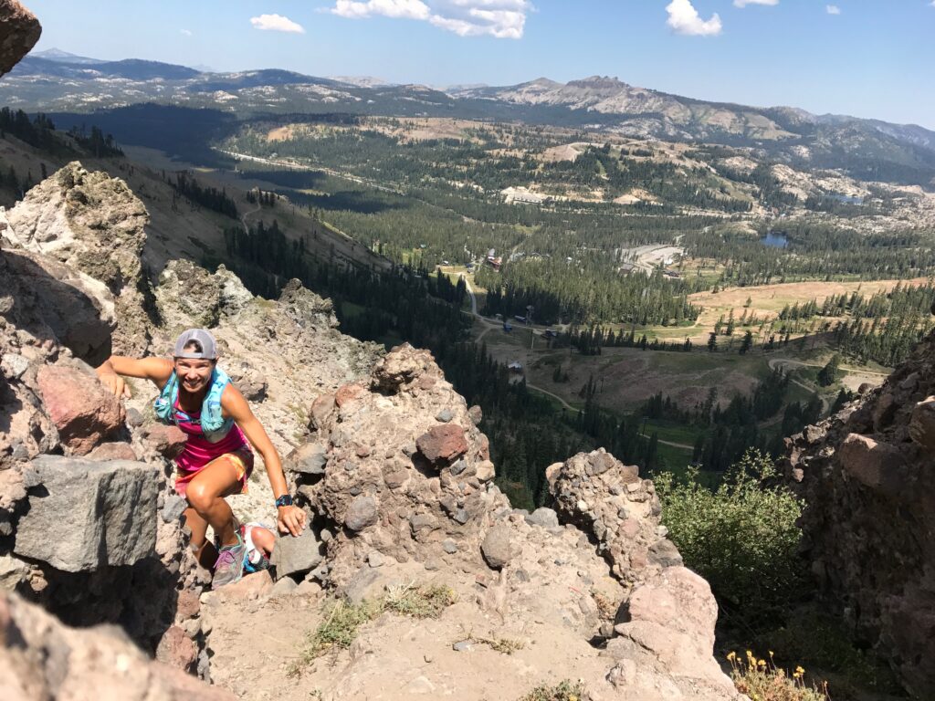 Trail Run at a Tahoe Mountain Training Camp