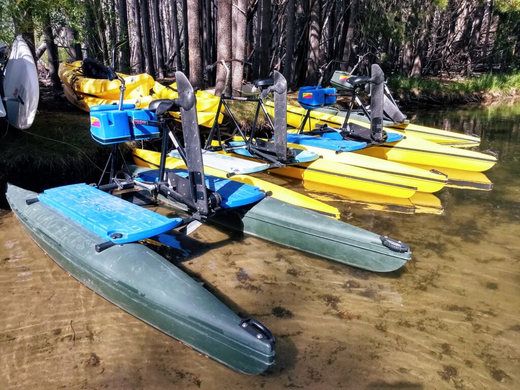 Rent a hydrobike at Donner Lake Watersports