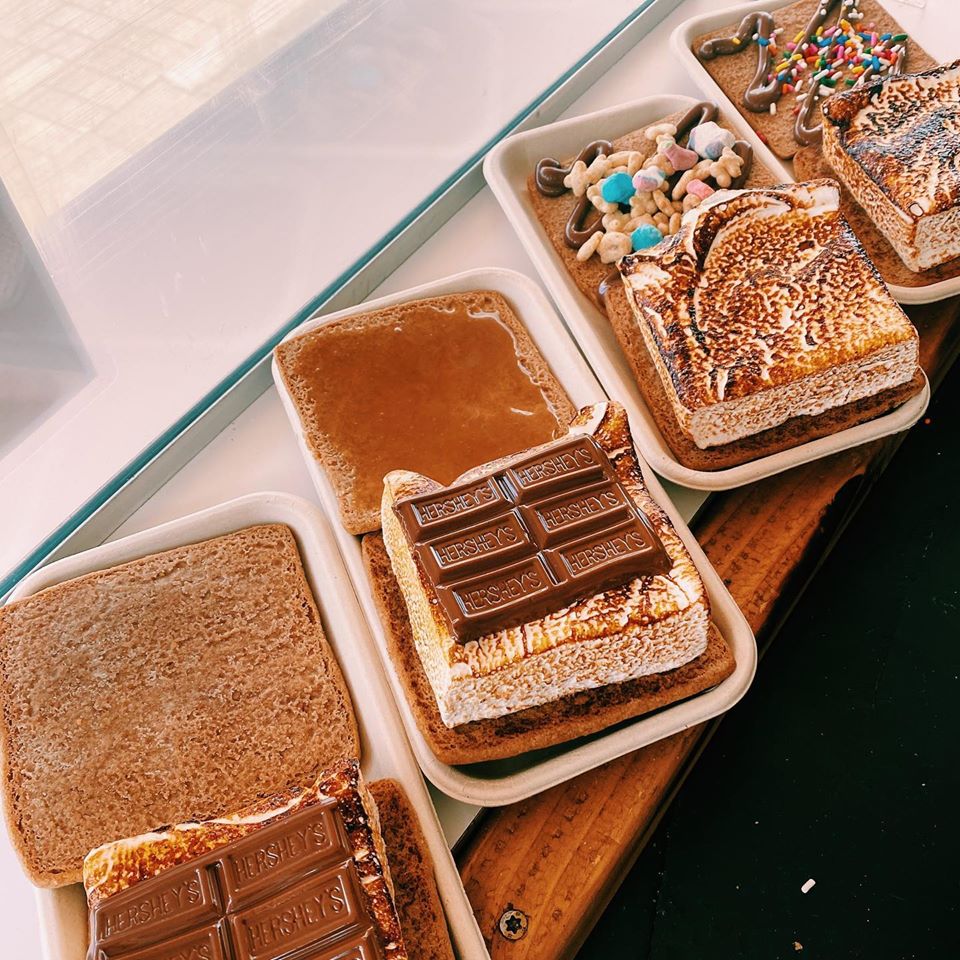 S'mores from S'moregasm, a food truck in Truckee, CA.