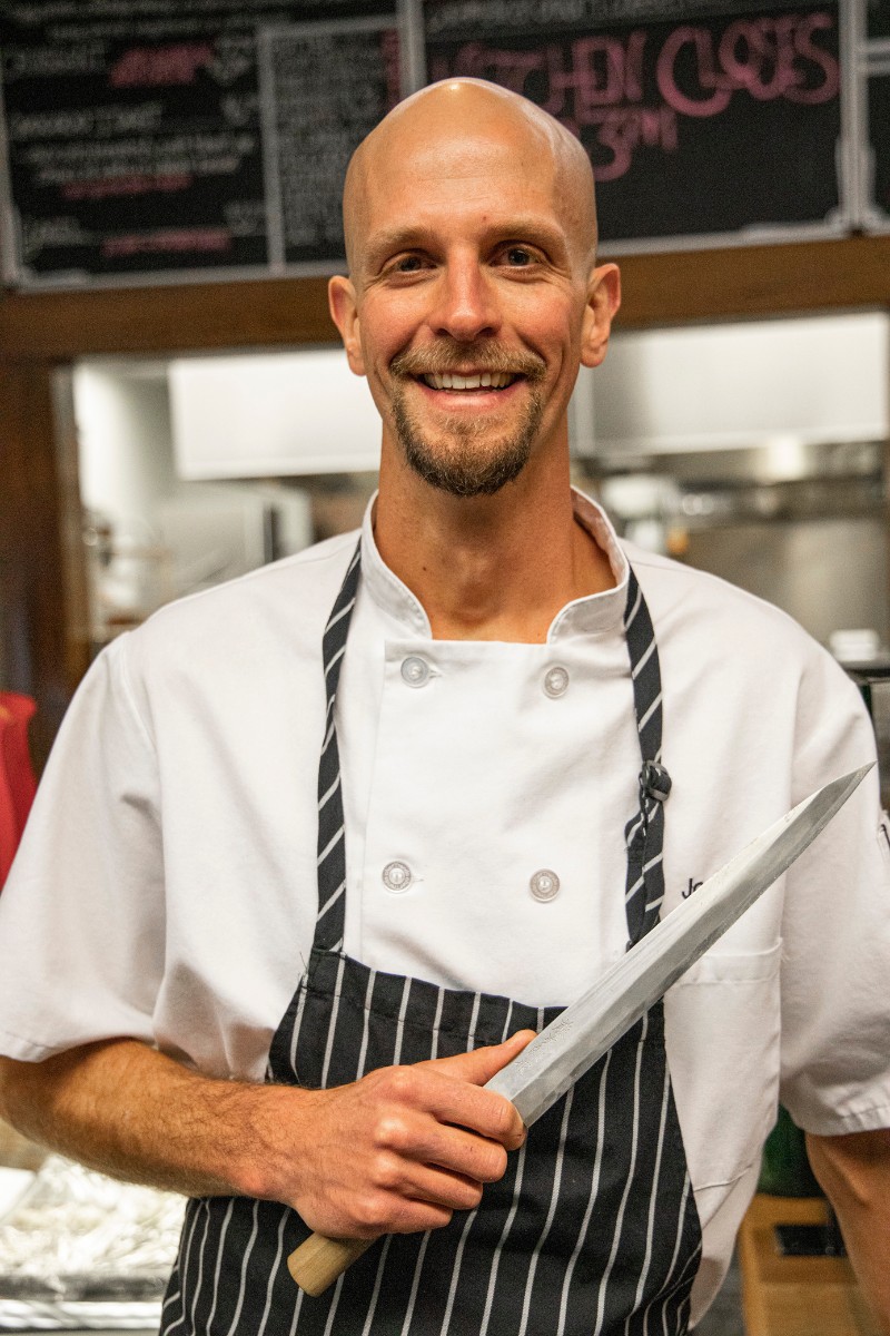 Cloud Sushi Chef Josh Brown.