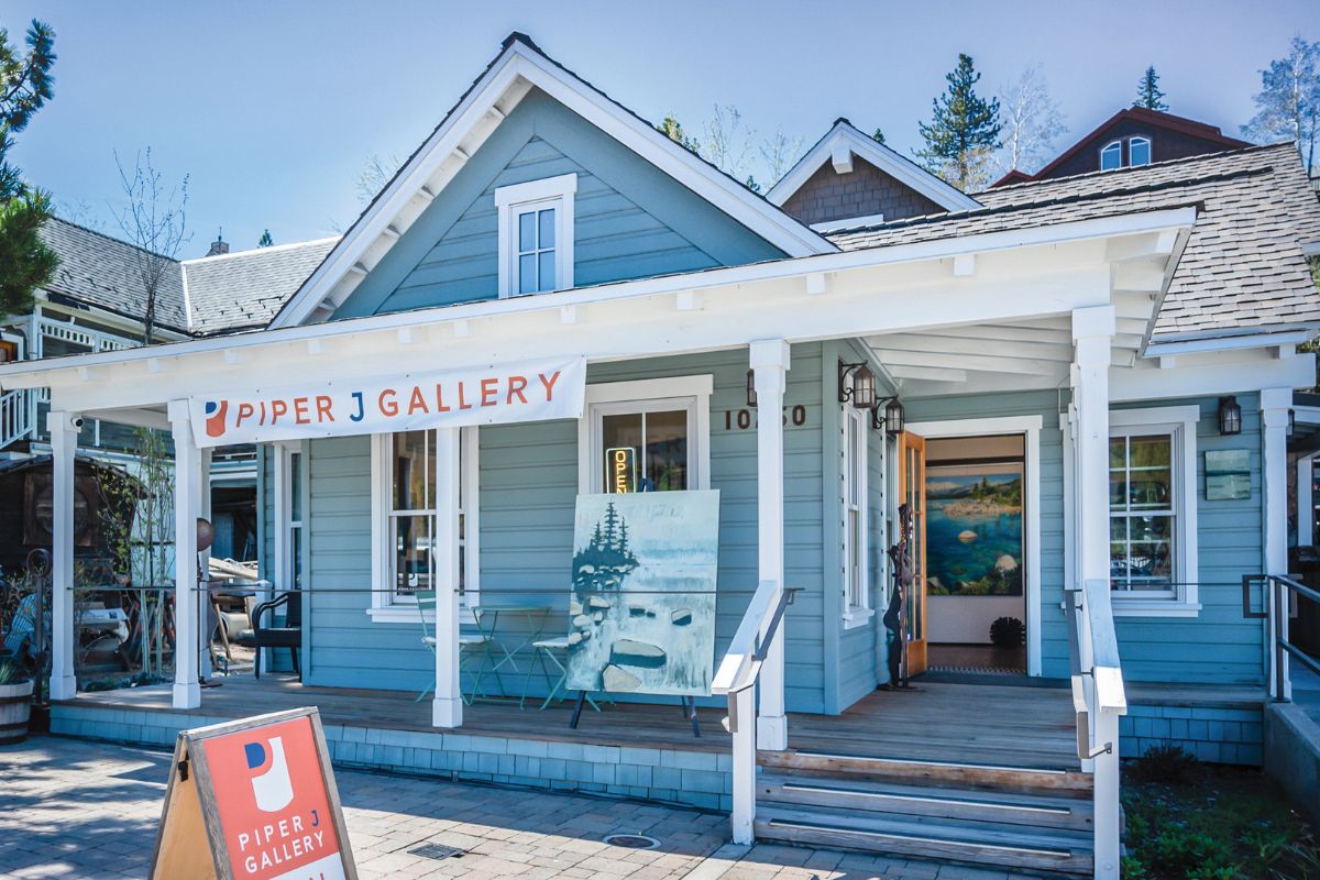 Piper J Gallery in Downtown Truckee