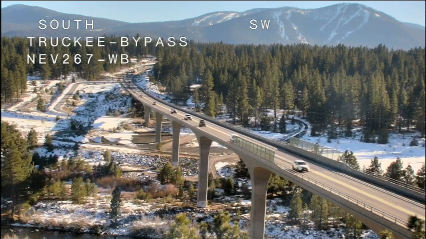 Highway 267 at Truckee Bypass Webcam.