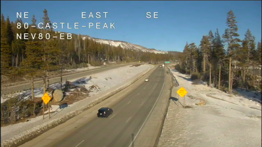 Interstate 80 Webcam at Soda Springs.