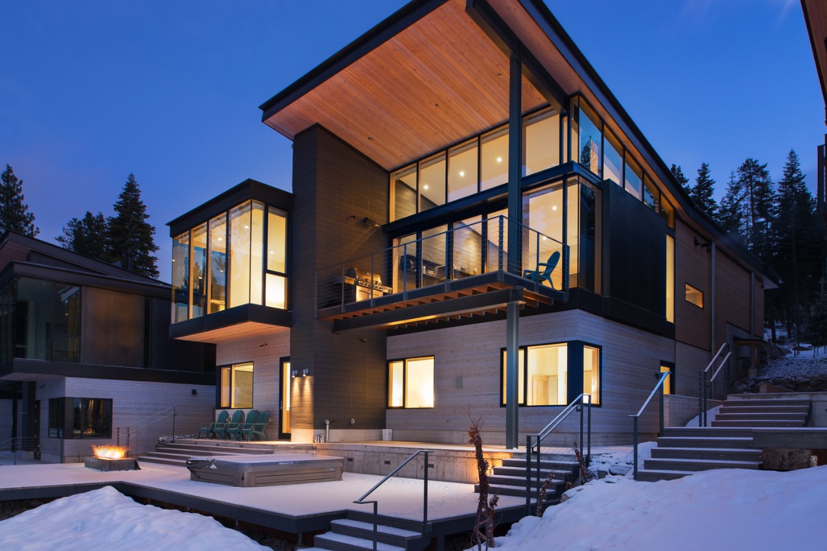 Mountain home in Truckee from Tahoe Exclusive Vacation Rentals.