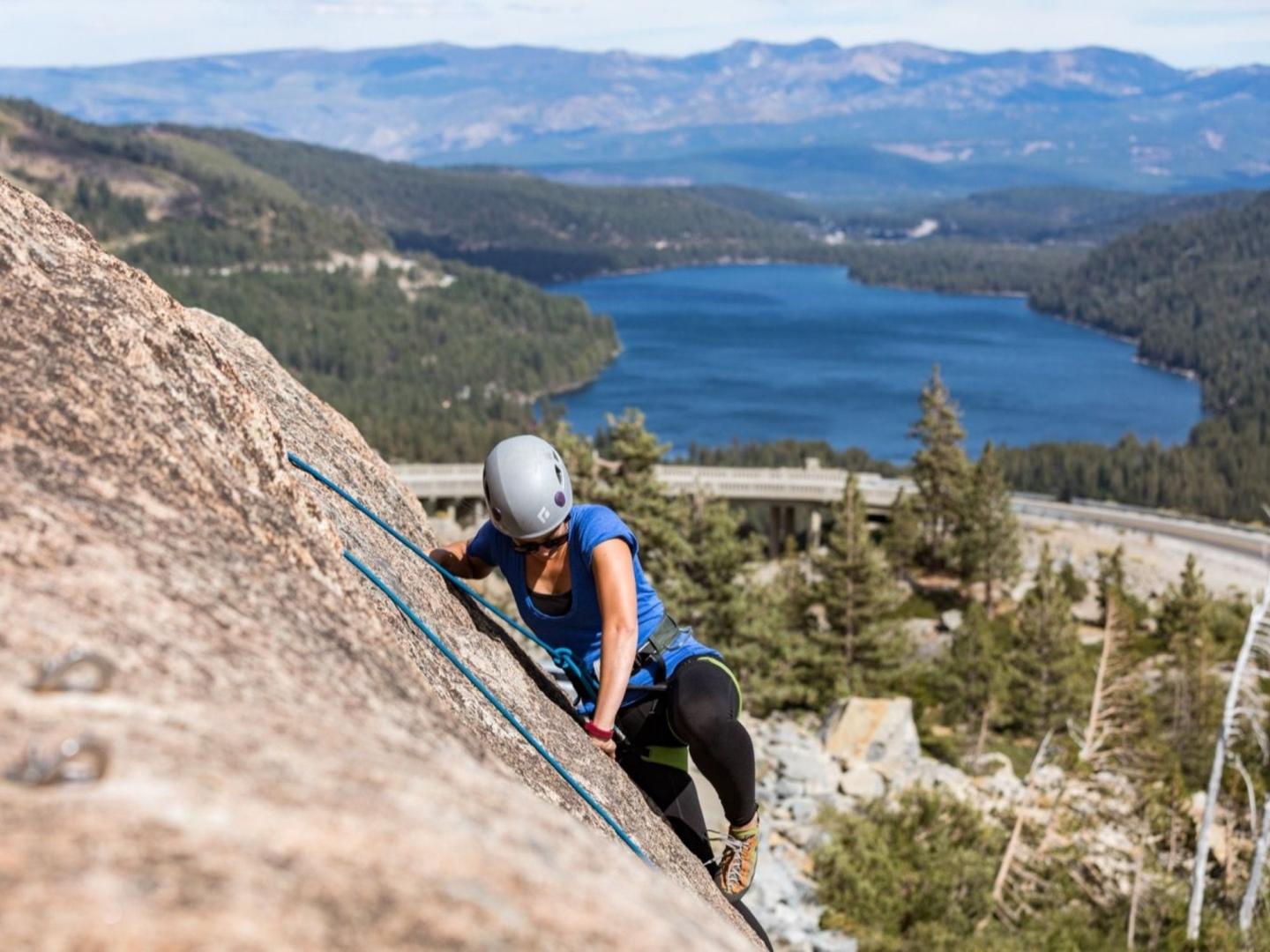 What it's Like to go Rock Climbing with a Guide in Truckee