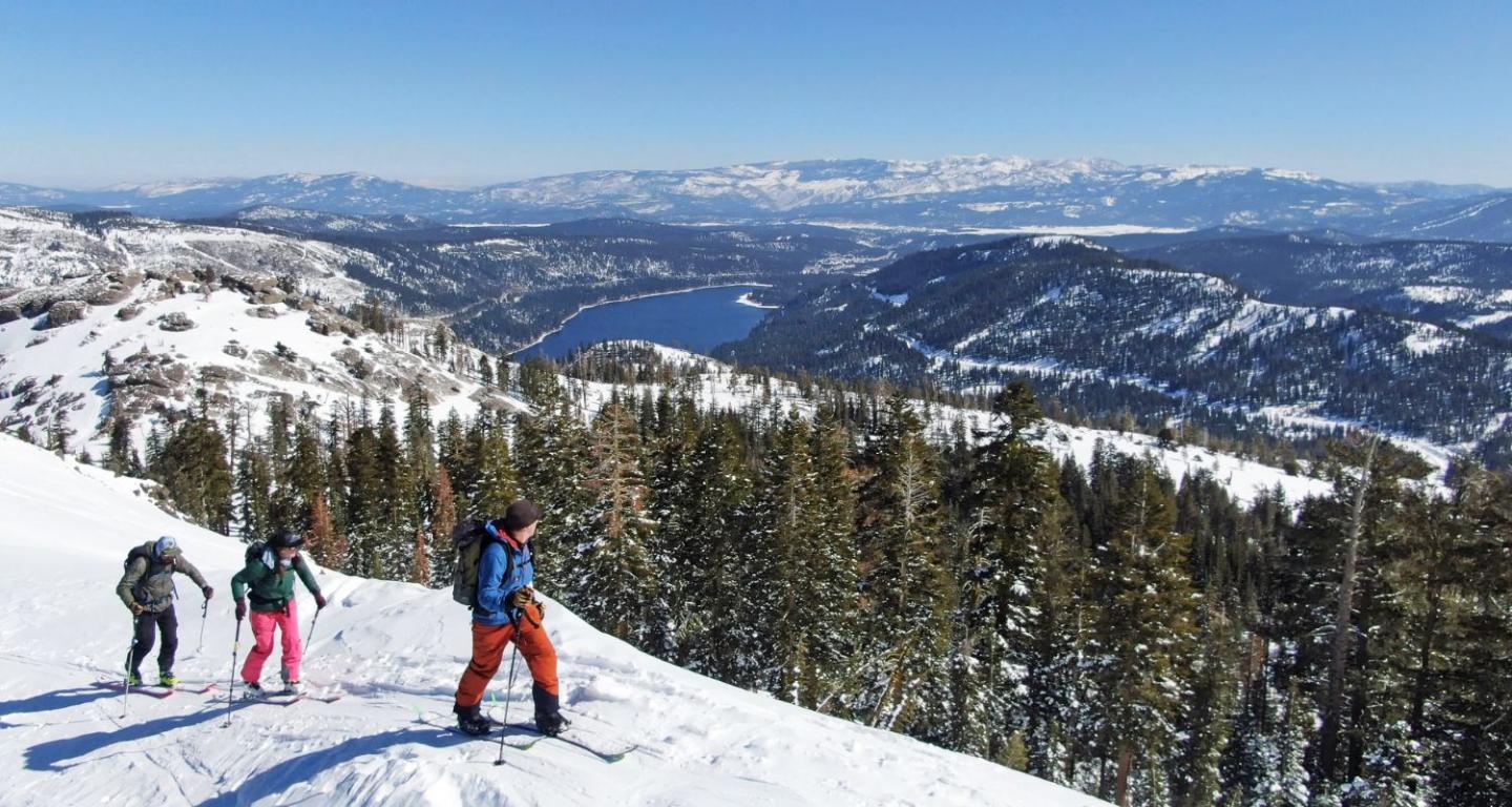 What You Need to Know About Backcountry Skiing The Lake Run in Truckee