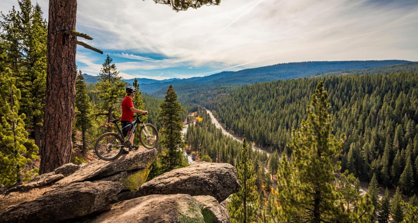 Set Off On A Mountain Or Gravel Bike Tour Of The Best Fall Rides in Truckee