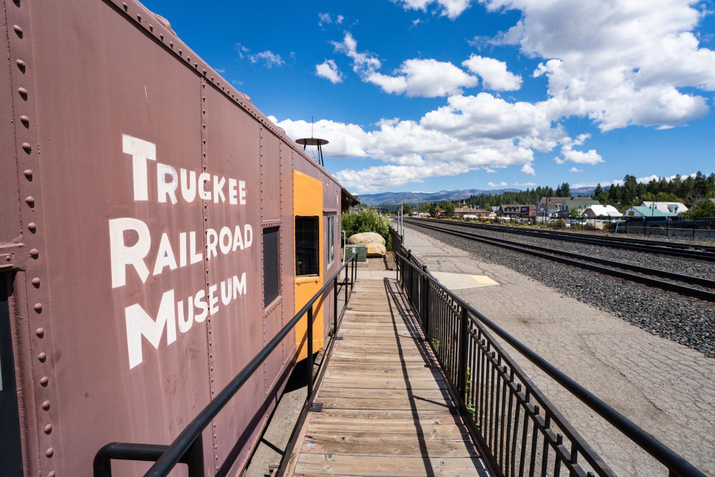 Visit the Truckee Railroad Museum + Historic Downtown