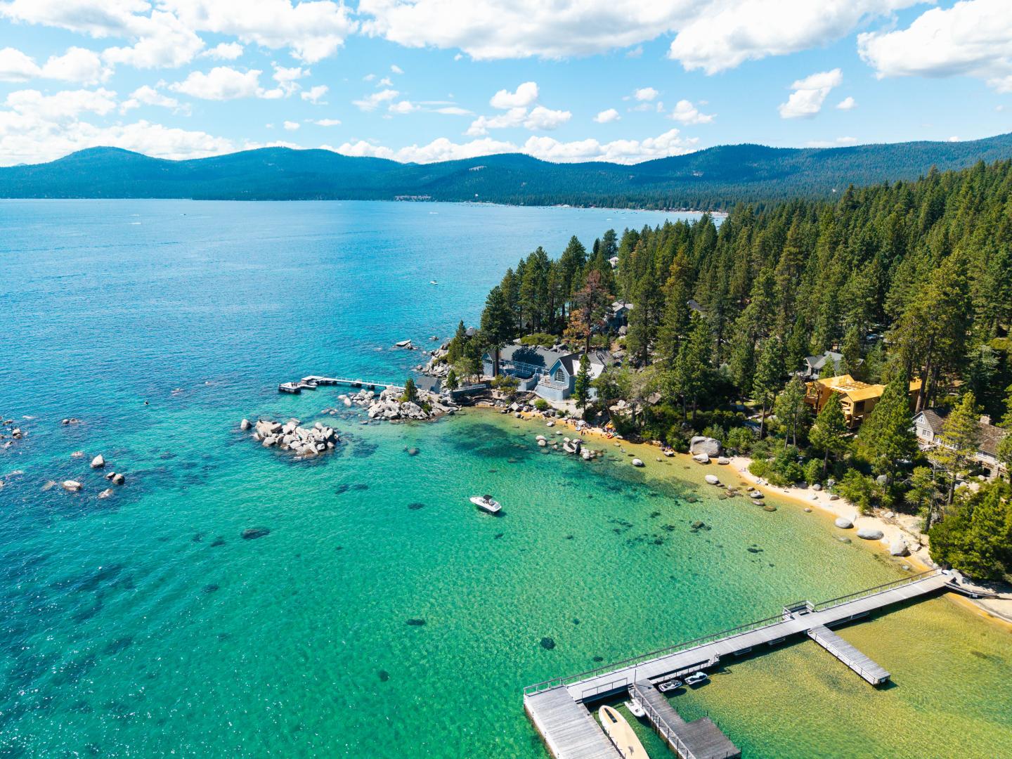 Speedboat Beach Lake Tahoe