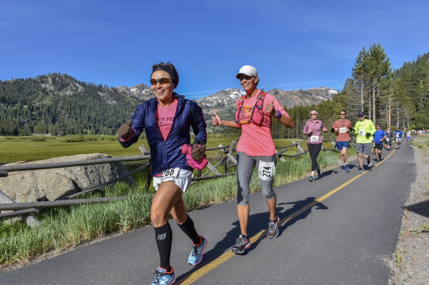 Big Blue Adventures Olympic Valley Half Marathon & 8 Miler