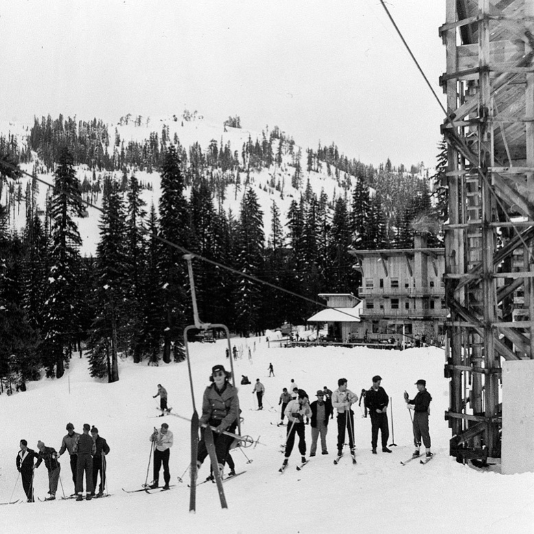 Disney chairlift 1950's