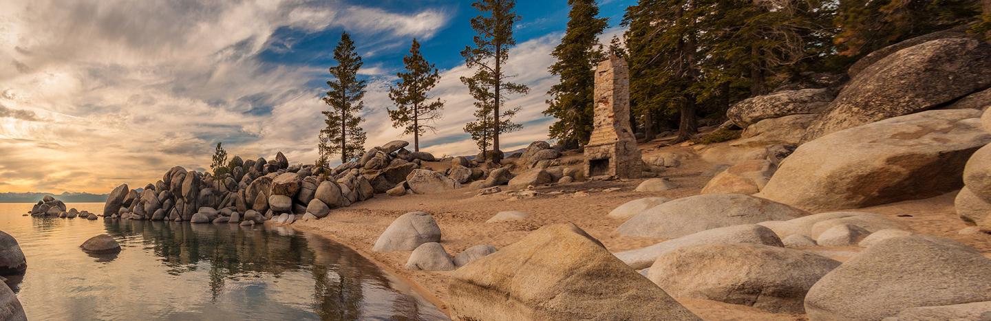 Chimney Beach Lake Tahoe