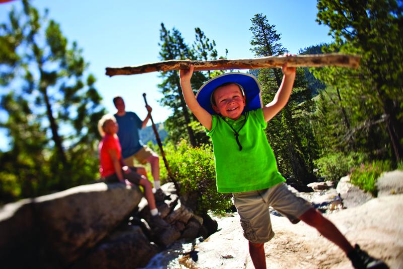 Family Hiking Lake Tahoe