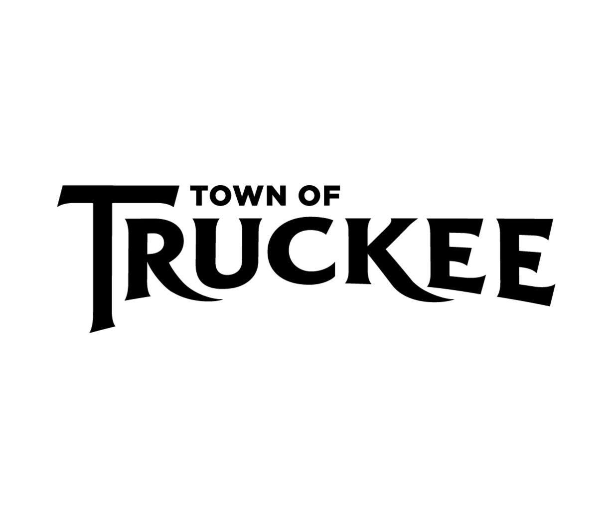 Town of Truckee logo in black text on white background.